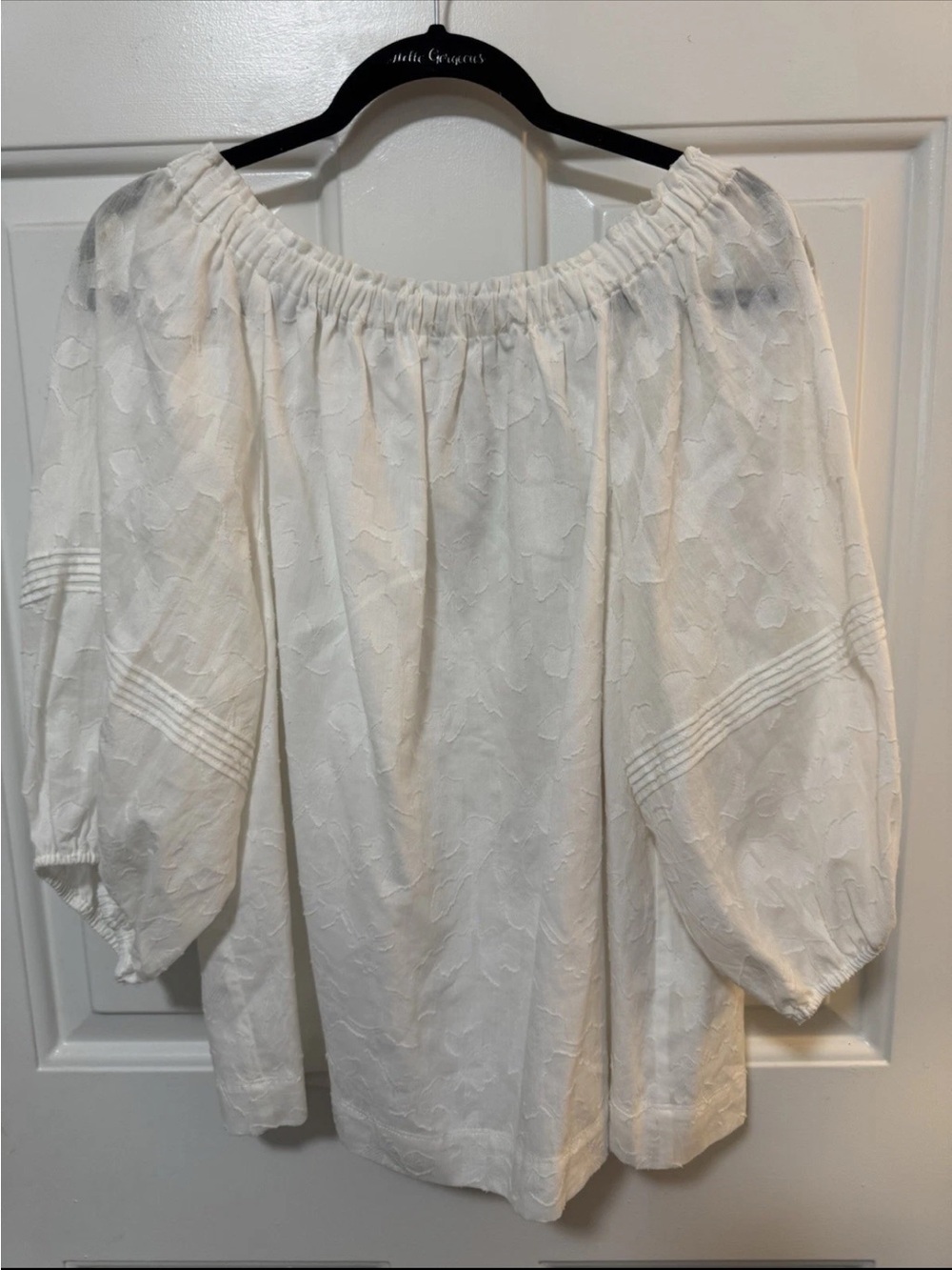 Tanya Taylor Cassidy Top White Size XL